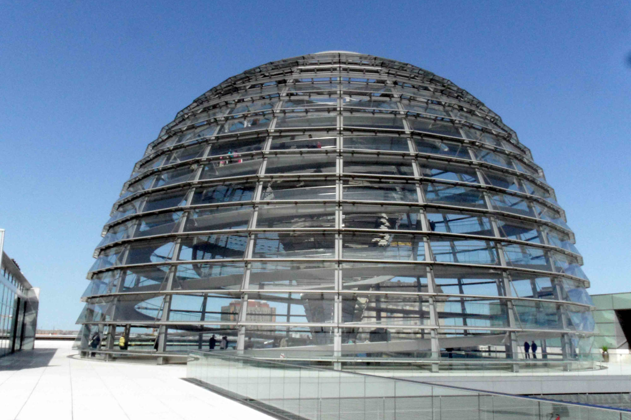 Reichstag Kuppel von außen